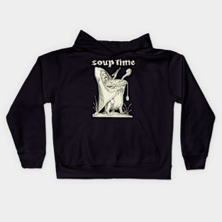 soup time Kids Hoodie